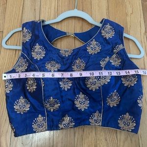 Beautiful sari blouse top